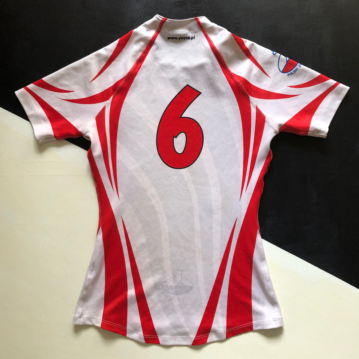 Poland National Rugby Team Jersey 2014/15 Match Worn Large Underdog Rugby - The Tier 2 Rugby Shop
