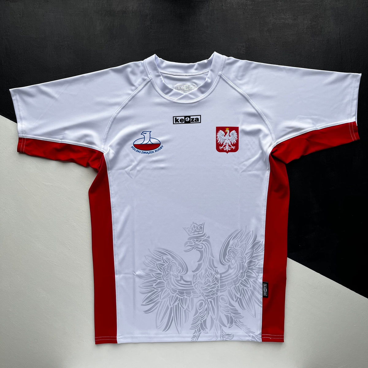 Polish rugby top jersey