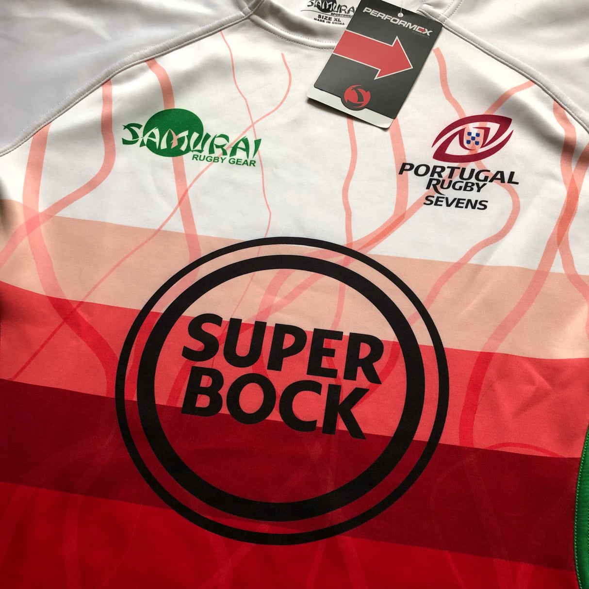 Portugal National Rugby Sevens Team Jersey 2016 XL BNWT Underdog Rugby - The Tier 2 Rugby Shop