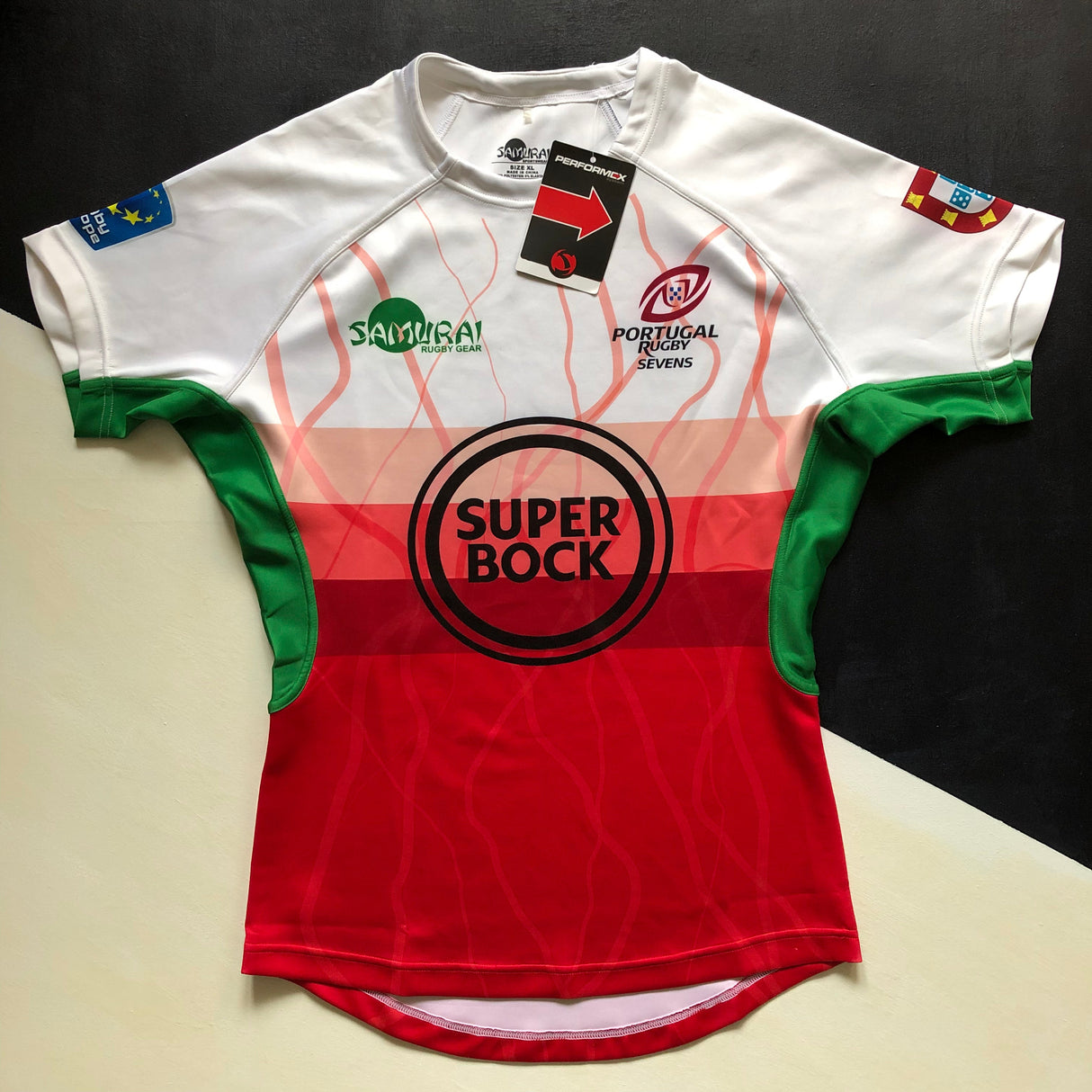 Portugal National Rugby Sevens Team Jersey 2016 XL BNWT Underdog Rugby - The Tier 2 Rugby Shop