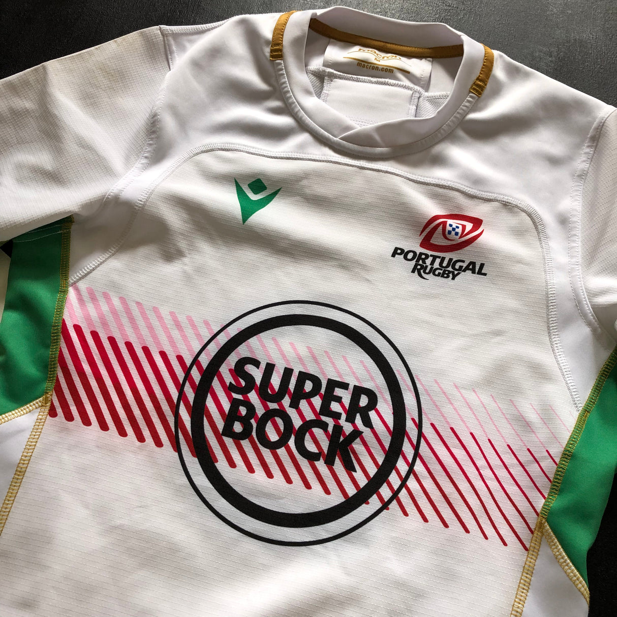 Portugal National Rugby Sevens Team Jersey 2019 Match Worn Medium Underdog Rugby - The Tier 2 Rugby Shop