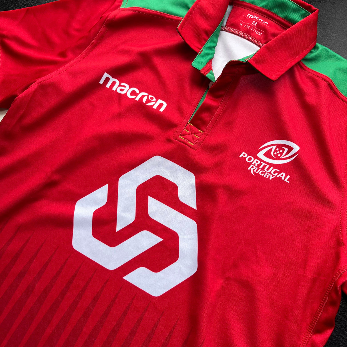 Portugal National Rugby Team Jersey 2018/19 Medium Underdog Rugby - The Tier 2 Rugby Shop