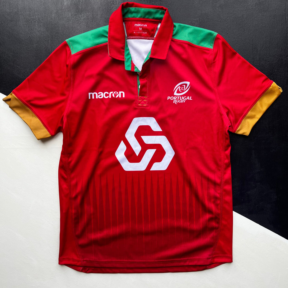 Portugal National Rugby Team Jersey 2018/19 Medium Underdog Rugby - The Tier 2 Rugby Shop