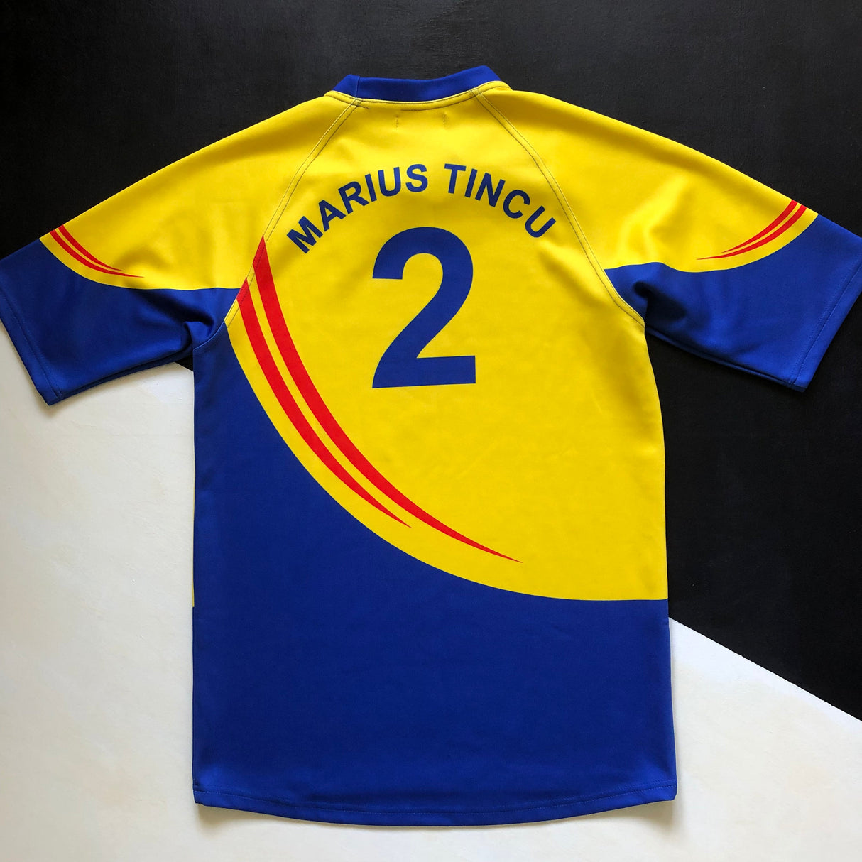 Romania National Rugby Team Jersey 2009 Match Worn XL Underdog Rugby - The Tier 2 Rugby Shop