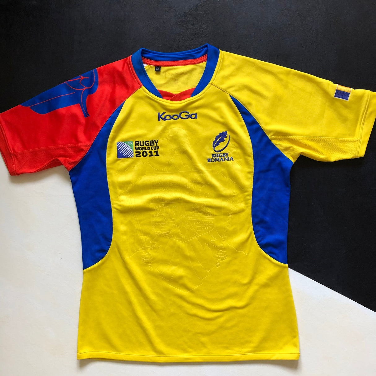 Romania National Rugby Team Jersey 2011 Rugby World Cup Medium Underdog Rugby - The Tier 2 Rugby Shop