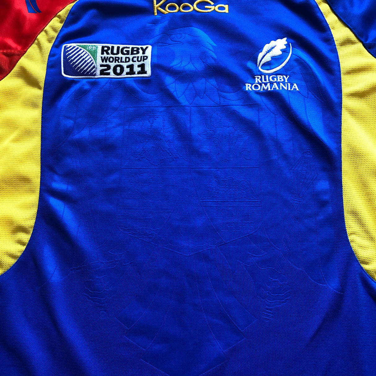 Romania National Rugby Team Jersey 2011 Rugby World Cup Small Underdog Rugby - The Tier 2 Rugby Shop