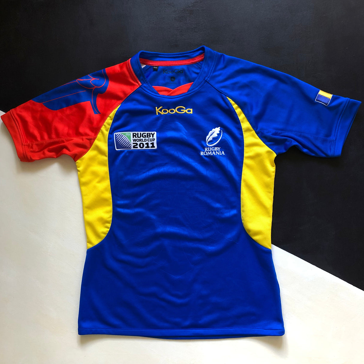 Romania National Rugby Team Jersey 2011 Rugby World Cup Small Underdog Rugby - The Tier 2 Rugby Shop