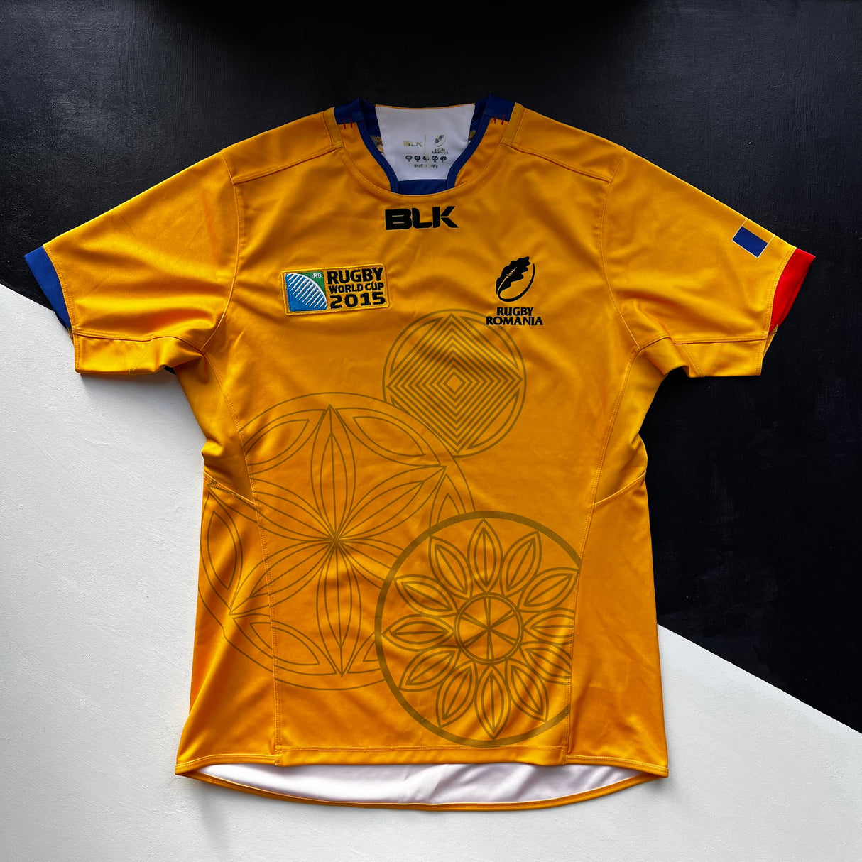 Romania National Rugby Team Jersey RWC 2015 Medium Underdog Rugby - The Tier 2 Rugby Shop
