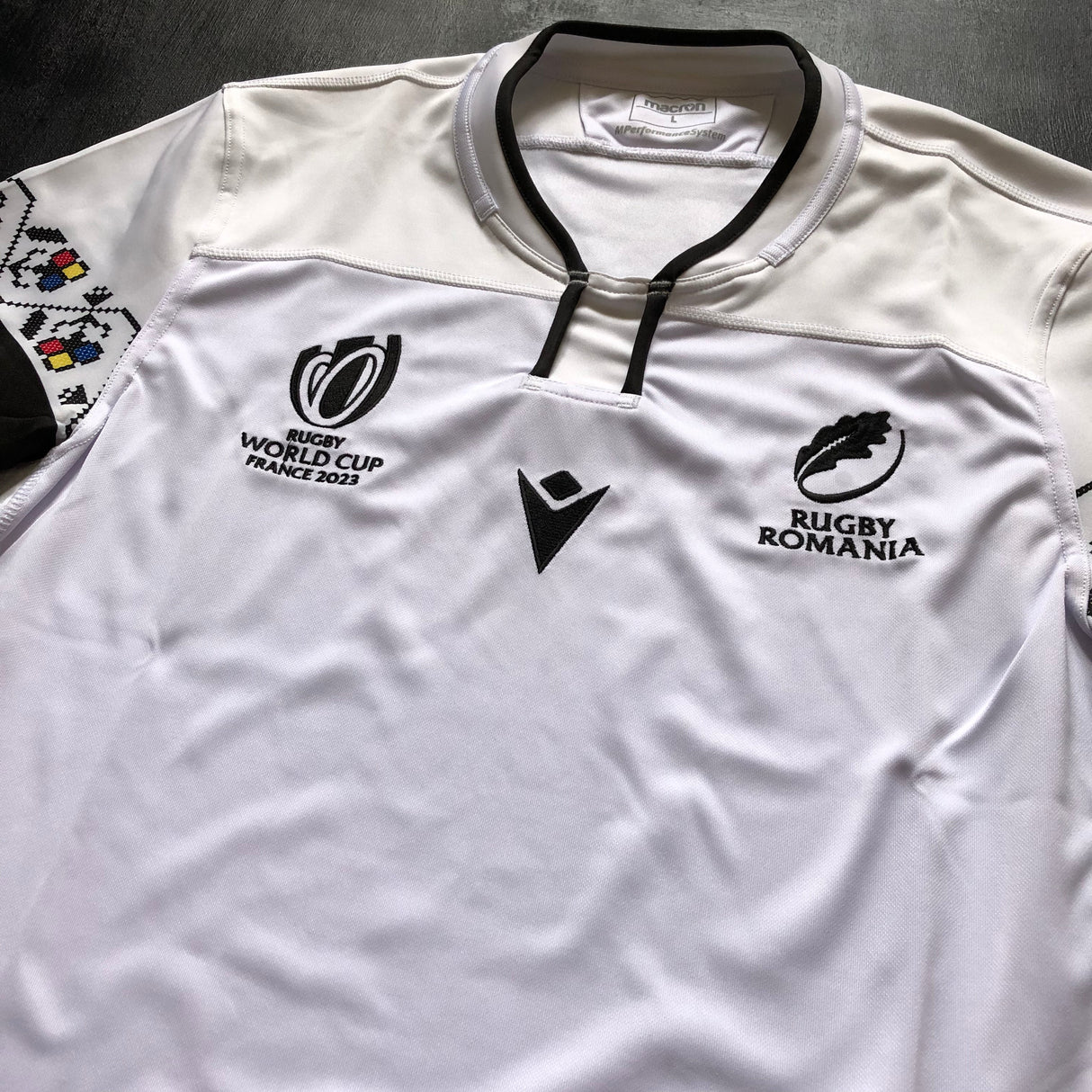 Romania National Rugby Team Shirt 2023 Rugby World Cup Away Underdog Rugby - The Tier 2 Rugby Shop