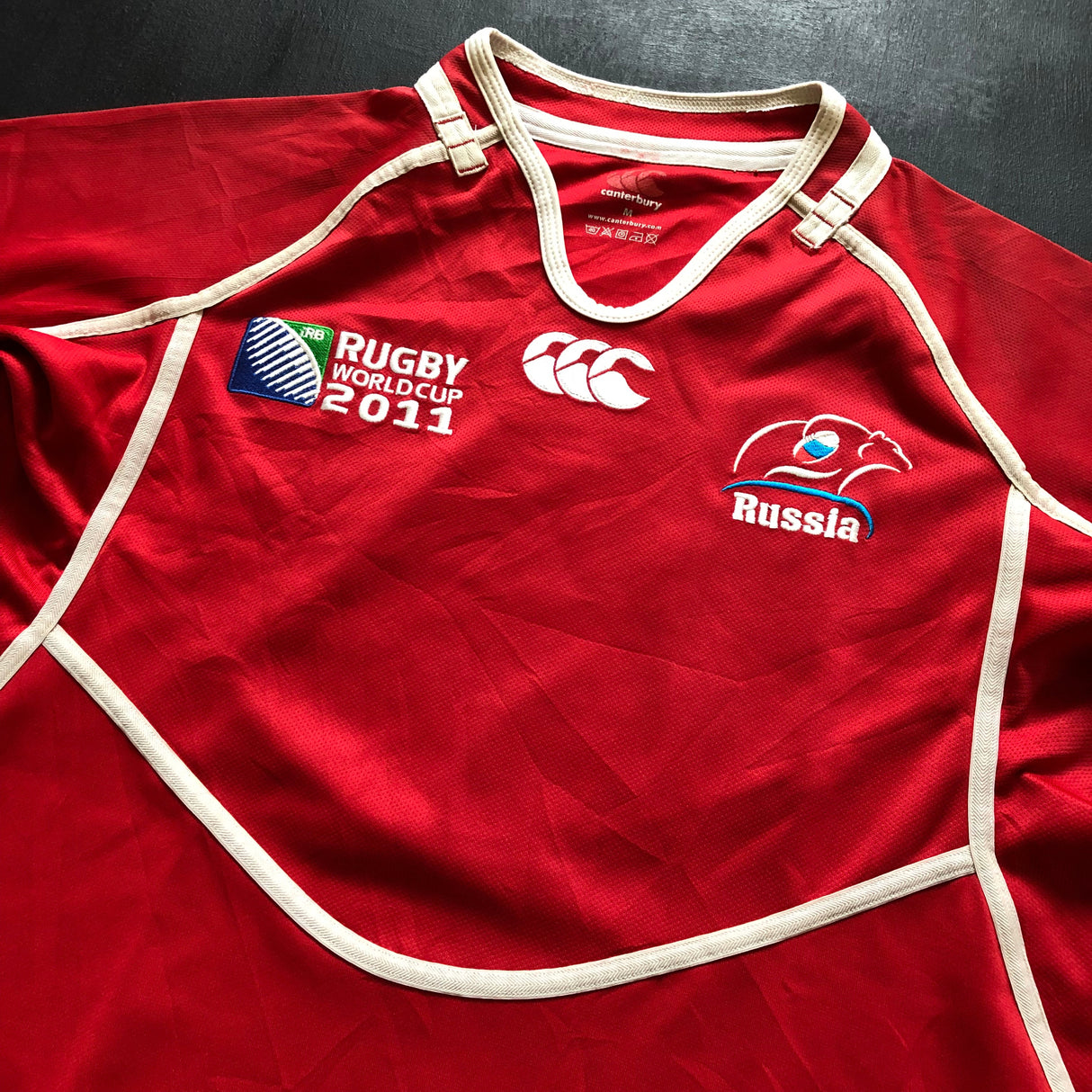 Russia National Rugby Team Jersey 2011 Rugby World Cup Medium Underdog Rugby - The Tier 2 Rugby Shop