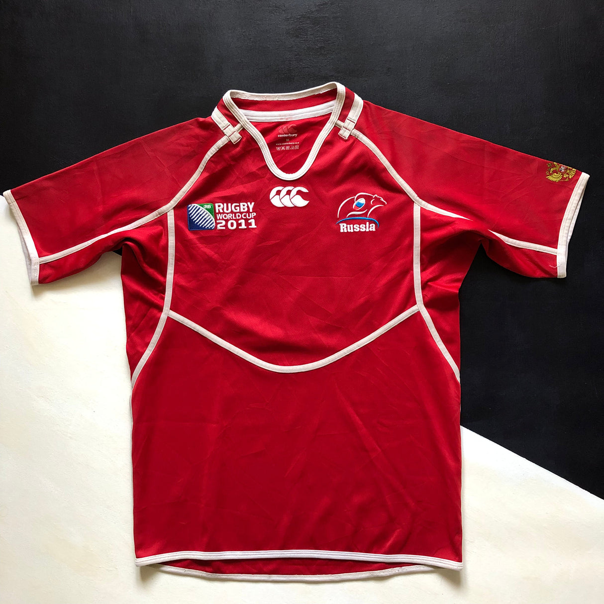 Russia National Rugby Team Jersey 2011 Rugby World Cup Medium Underdog Rugby - The Tier 2 Rugby Shop