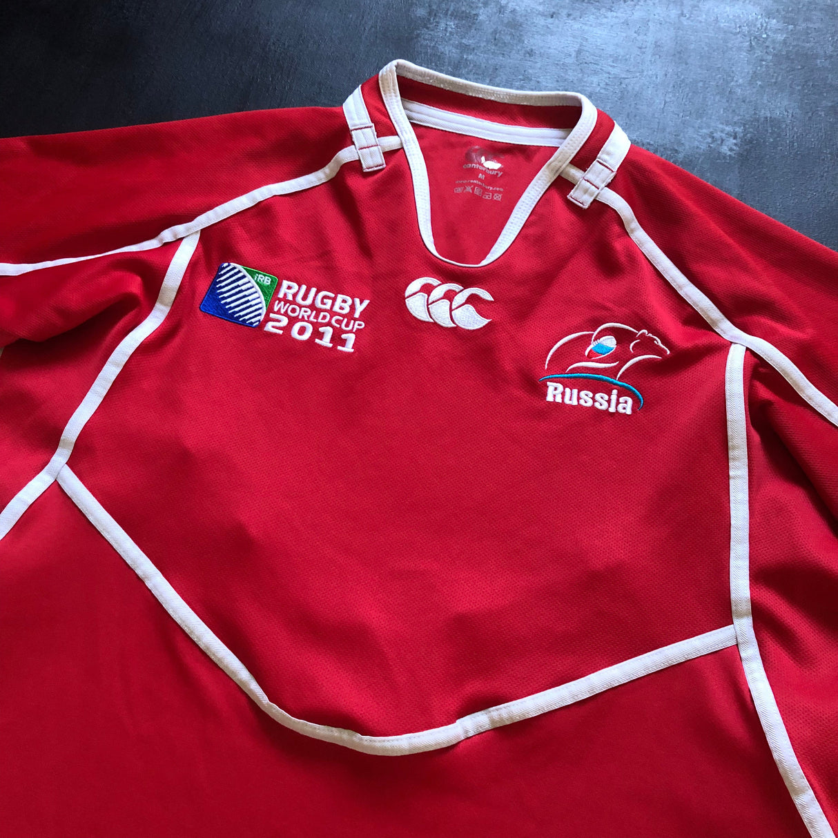 Russia National Rugby Team Jersey 2011 Rugby World Cup Medium Underdog Rugby - The Tier 2 Rugby Shop