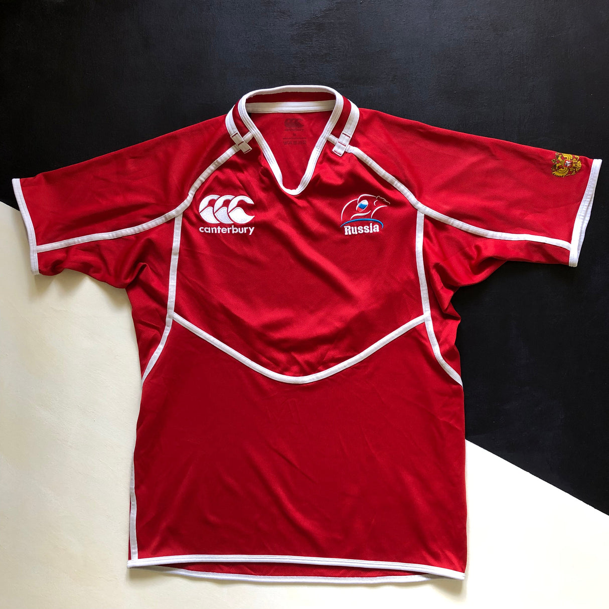 Russia National Rugby Team Jersey 2011/12 Medium Underdog Rugby - The Tier 2 Rugby Shop
