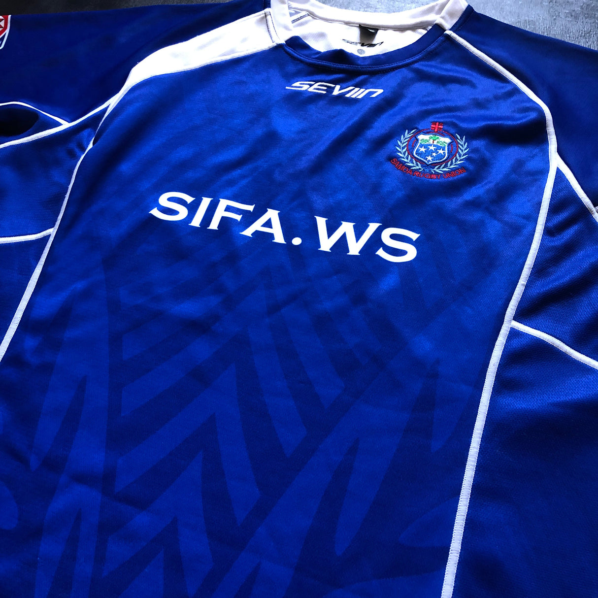 Samoa National Rugby Sevens Team Jersey 2012 XL Underdog Rugby - The Tier 2 Rugby Shop