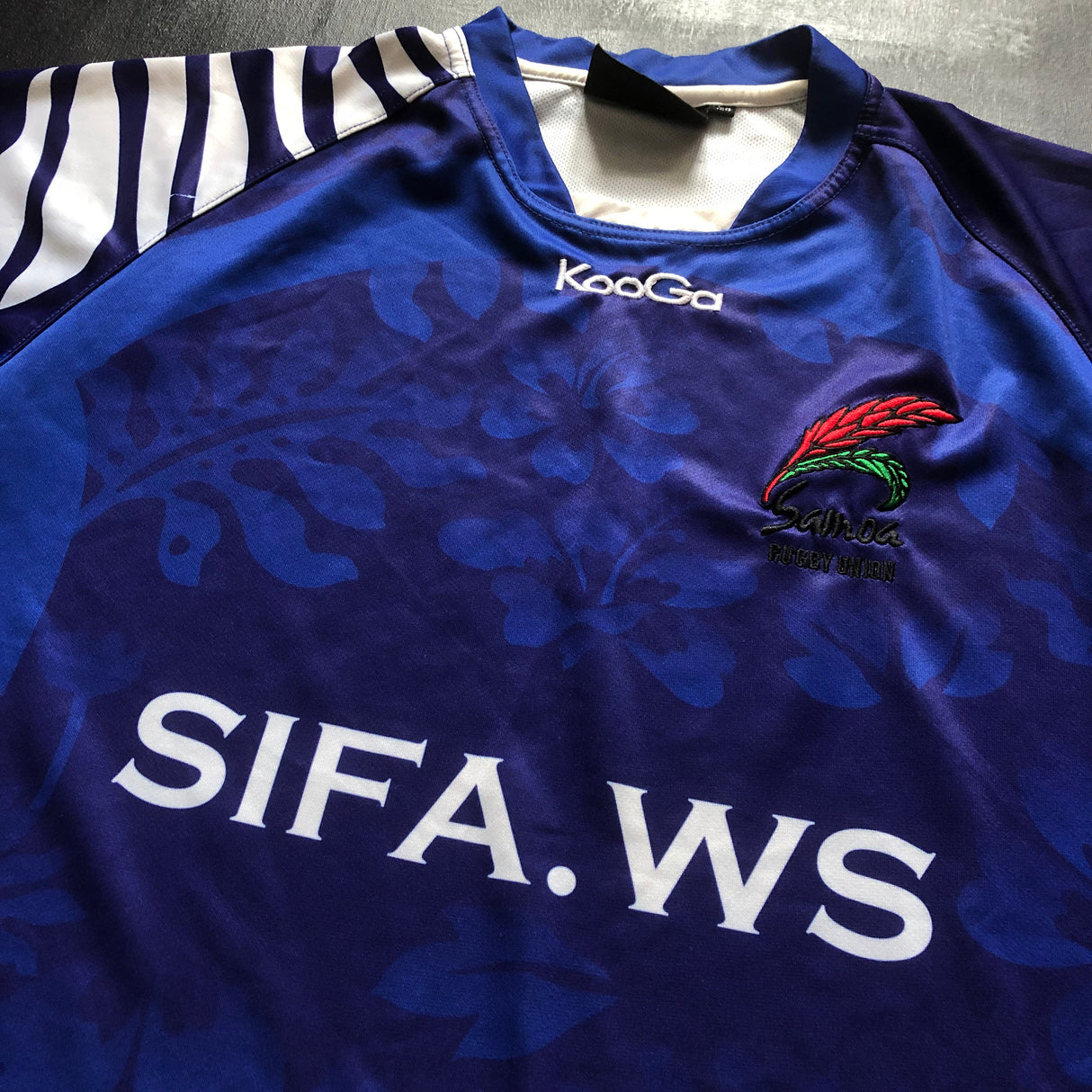 Samoa National Rugby Team Jersey 2010 Medium Underdog Rugby - The Tier 2 Rugby Shop