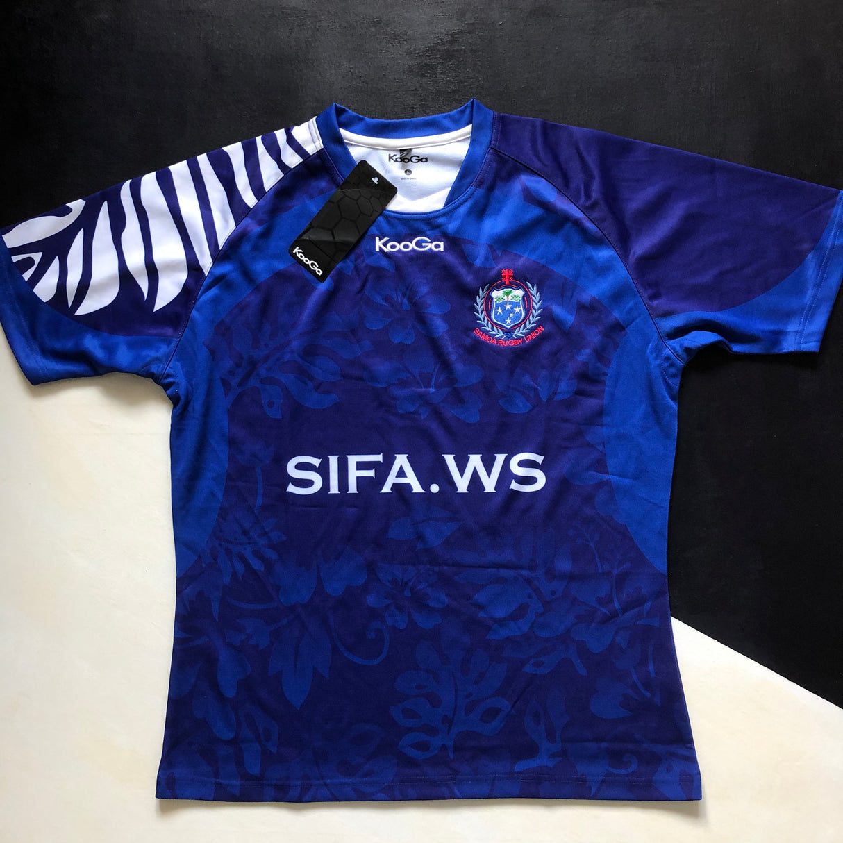 Samoa National Rugby Team Jersey 2011 Large BNWT Underdog Rugby - The Tier 2 Rugby Shop