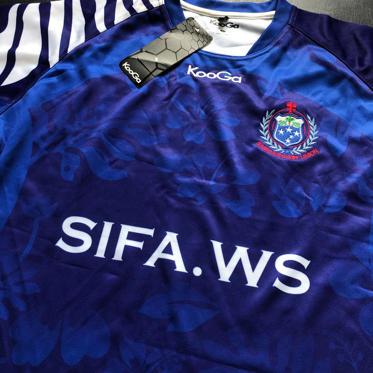 Samoa National Rugby Team Jersey 2011 Large BNWT Underdog Rugby - The Tier 2 Rugby Shop