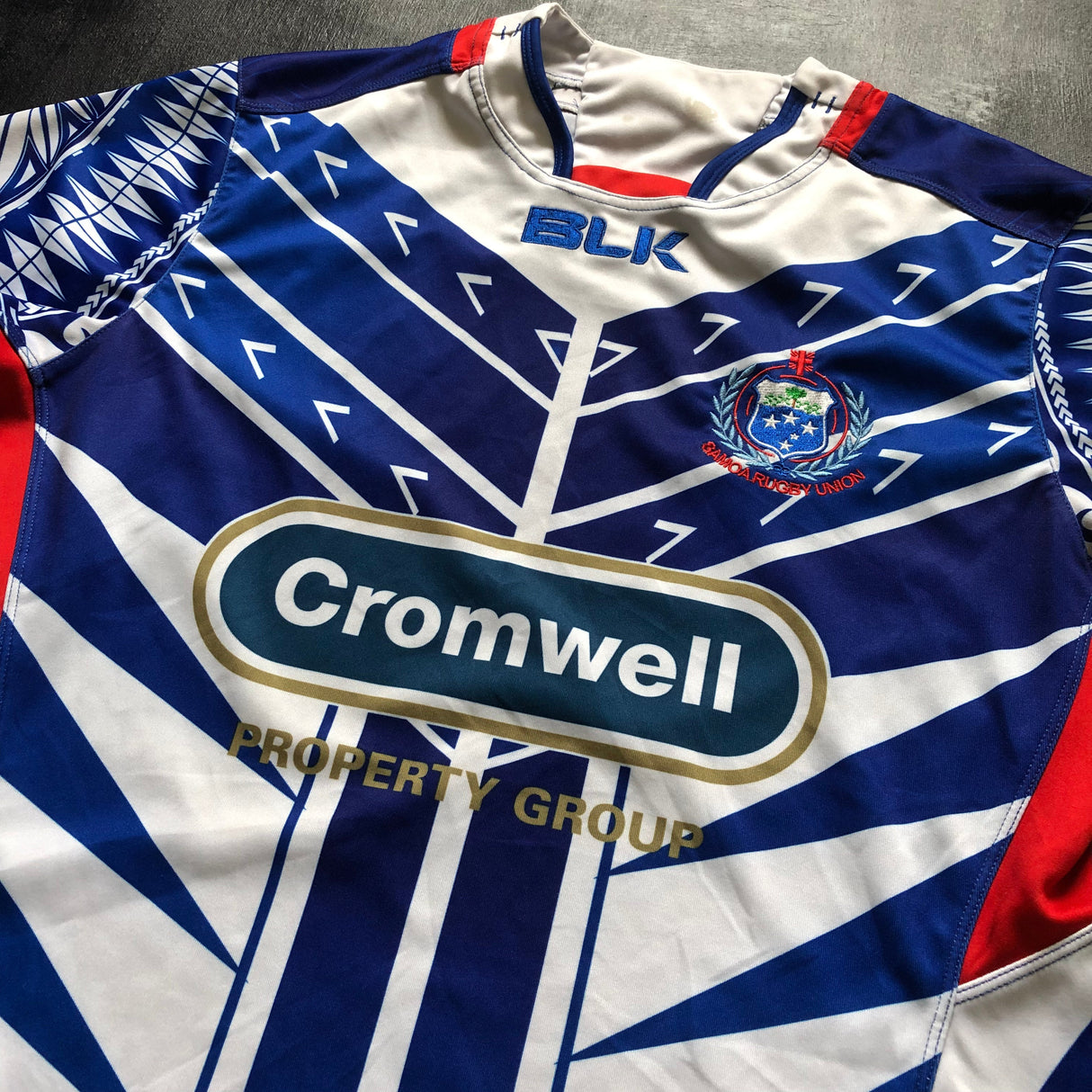 Samoa National Rugby Team Jersey 2015 Limited Edition Medium Underdog Rugby - The Tier 2 Rugby Shop