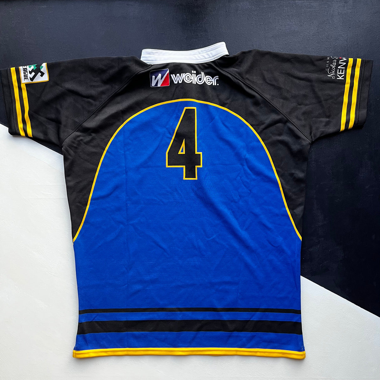 Sanix Blues Rugby Team Jersey Match Worn 2008 (Japan Top League) XL Underdog Rugby - The Tier 2 Rugby Shop