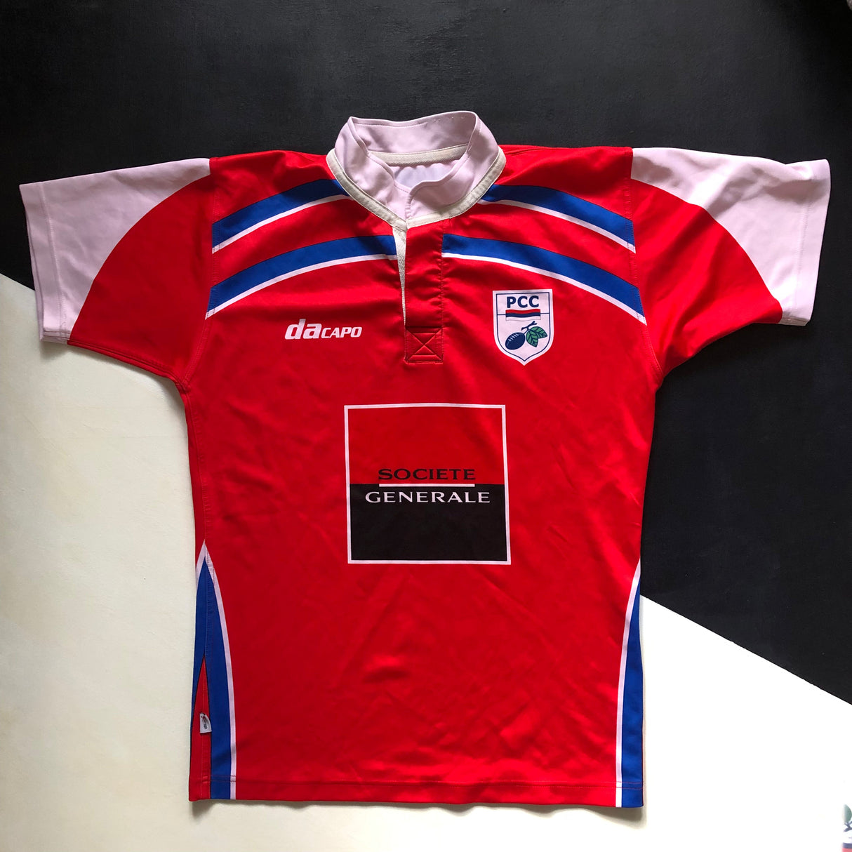 Serbia National Rugby Team Jersey 2004/2005 Match Worn Large Underdog Rugby - The Tier 2 Rugby Shop