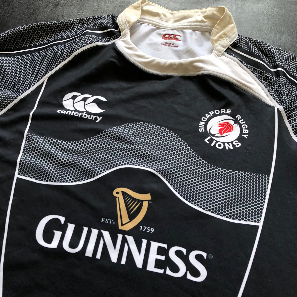 Singapore National Rugby Team Jersey Match Worn 2009 XL Underdog Rugby - The Tier 2 Rugby Shop