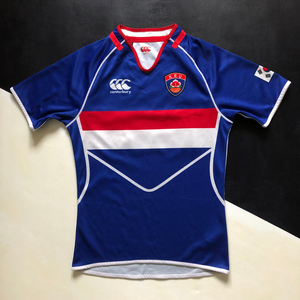 South Korea National Rugby Team Jersey 2014 Match Worn Medium Underdog Rugby - The Tier 2 Rugby Shop