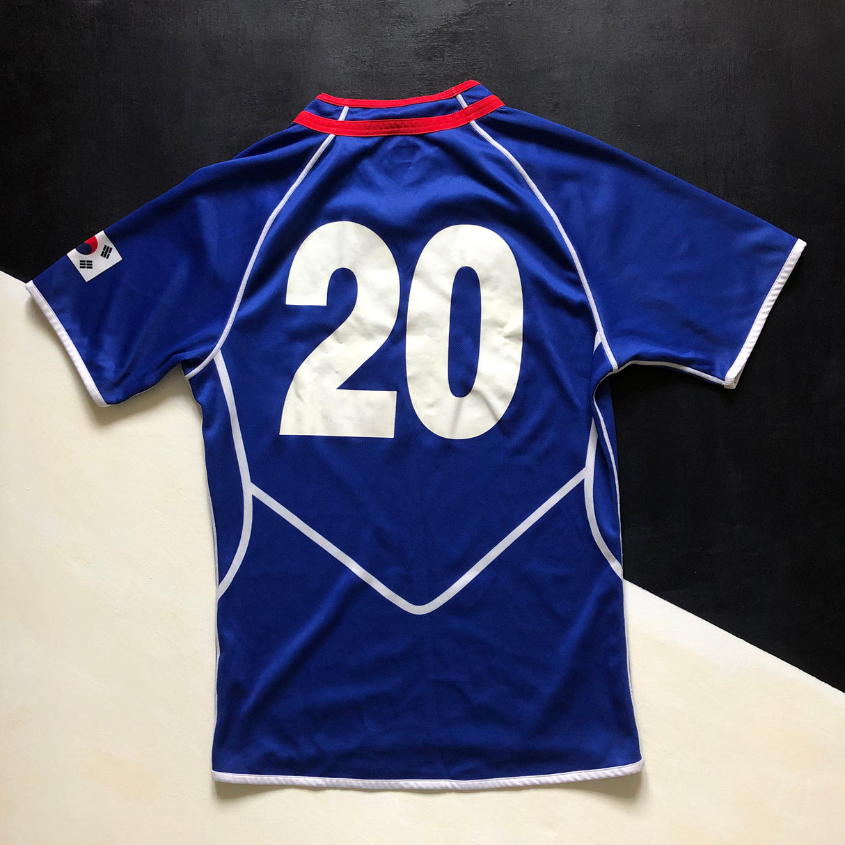 South Korea National Rugby Team Jersey 2014 Match Worn Medium Underdog Rugby - The Tier 2 Rugby Shop