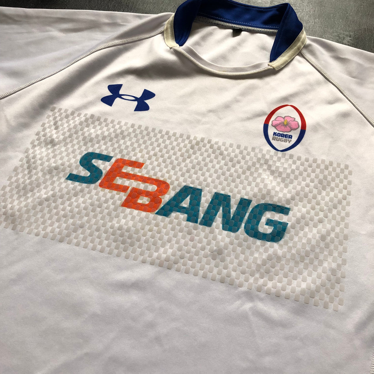 South Korea National Rugby Team Jersey 2017 Match Worn XL Underdog Rugby - The Tier 2 Rugby Shop