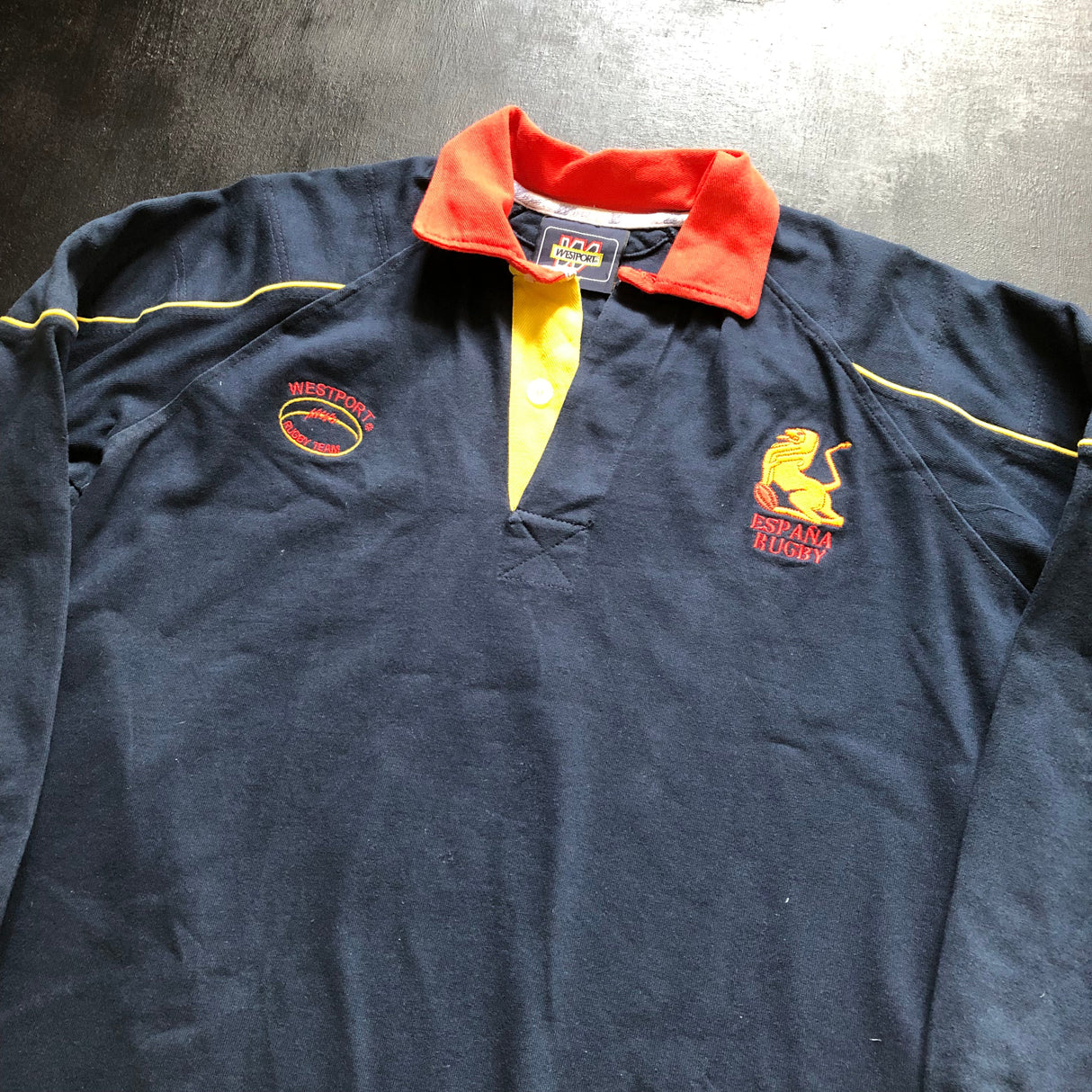 Spain National Rugby Team Jersey 2004/2005 Small Underdog Rugby - The Tier 2 Rugby Shop