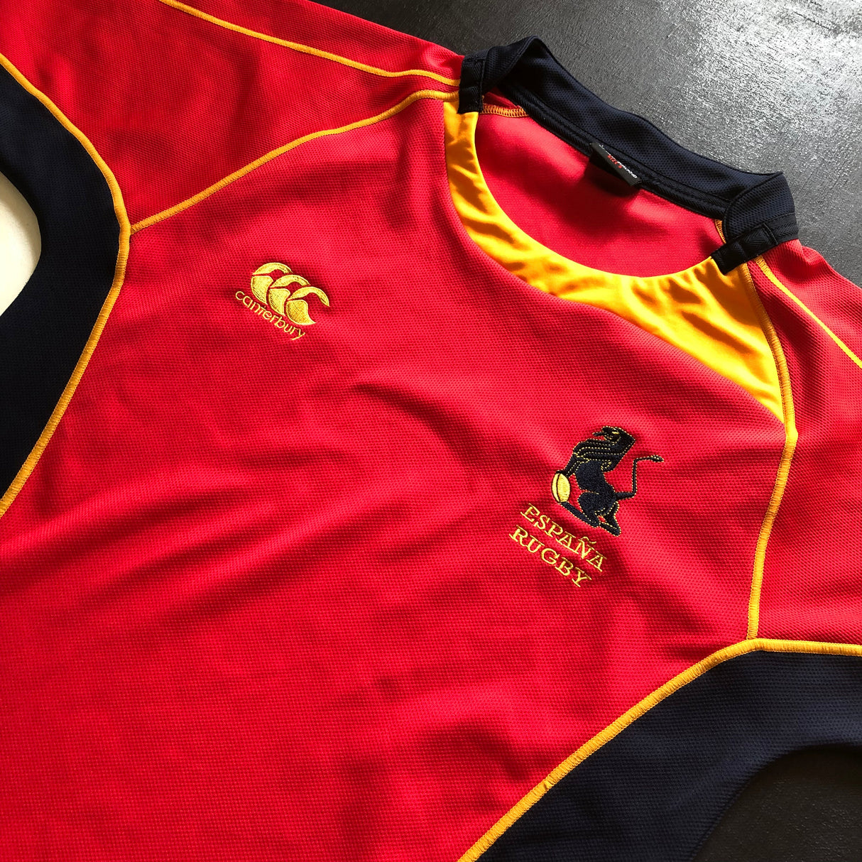 Spain National Rugby Team Jersey 2010/11 Small Underdog Rugby - The Tier 2 Rugby Shop