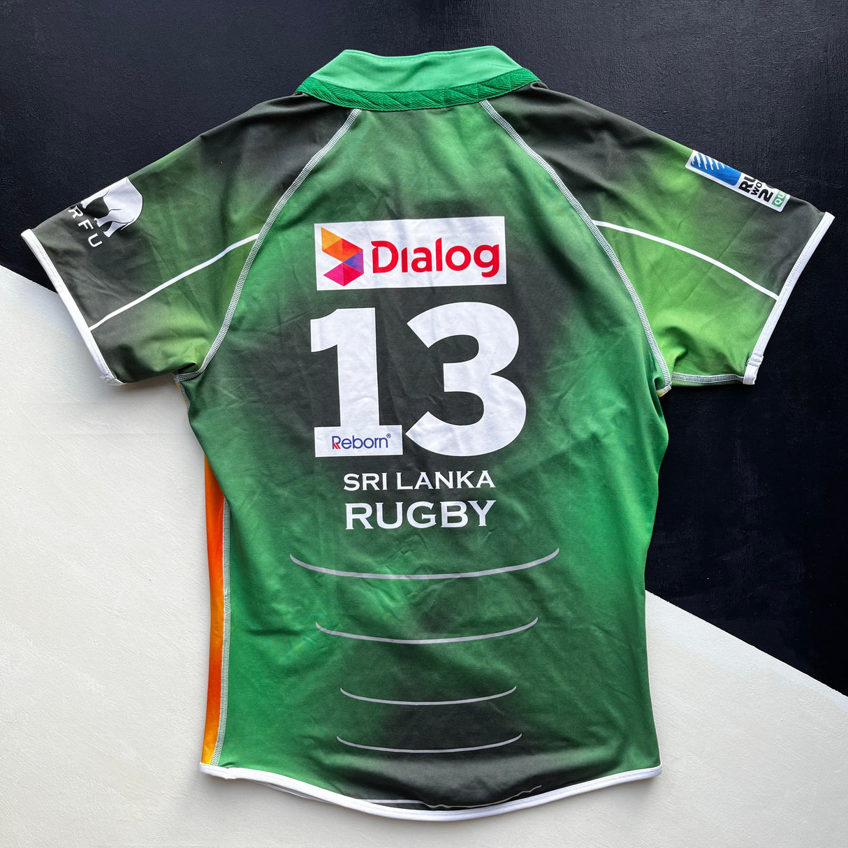 Sri Lanka National Rugby Team Jersey Match Worn (No.13) 2014 XL Underdog Rugby - The Tier 2 Rugby Shop