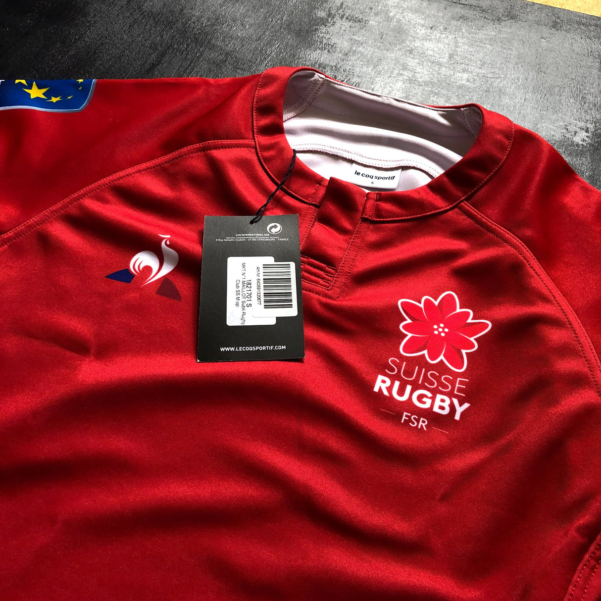 Switzerland National Rugby Team Jersey 2023 Small BNWT Underdog Rugby - The Tier 2 Rugby Shop