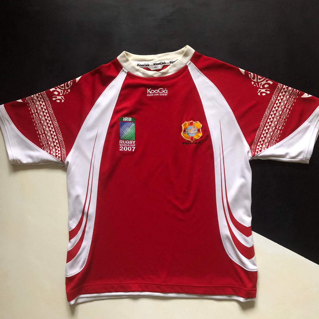 Tonga National Rugby Team Jersey 2007 Rugby World Cup Medium Underdog Rugby - The Tier 2 Rugby Shop