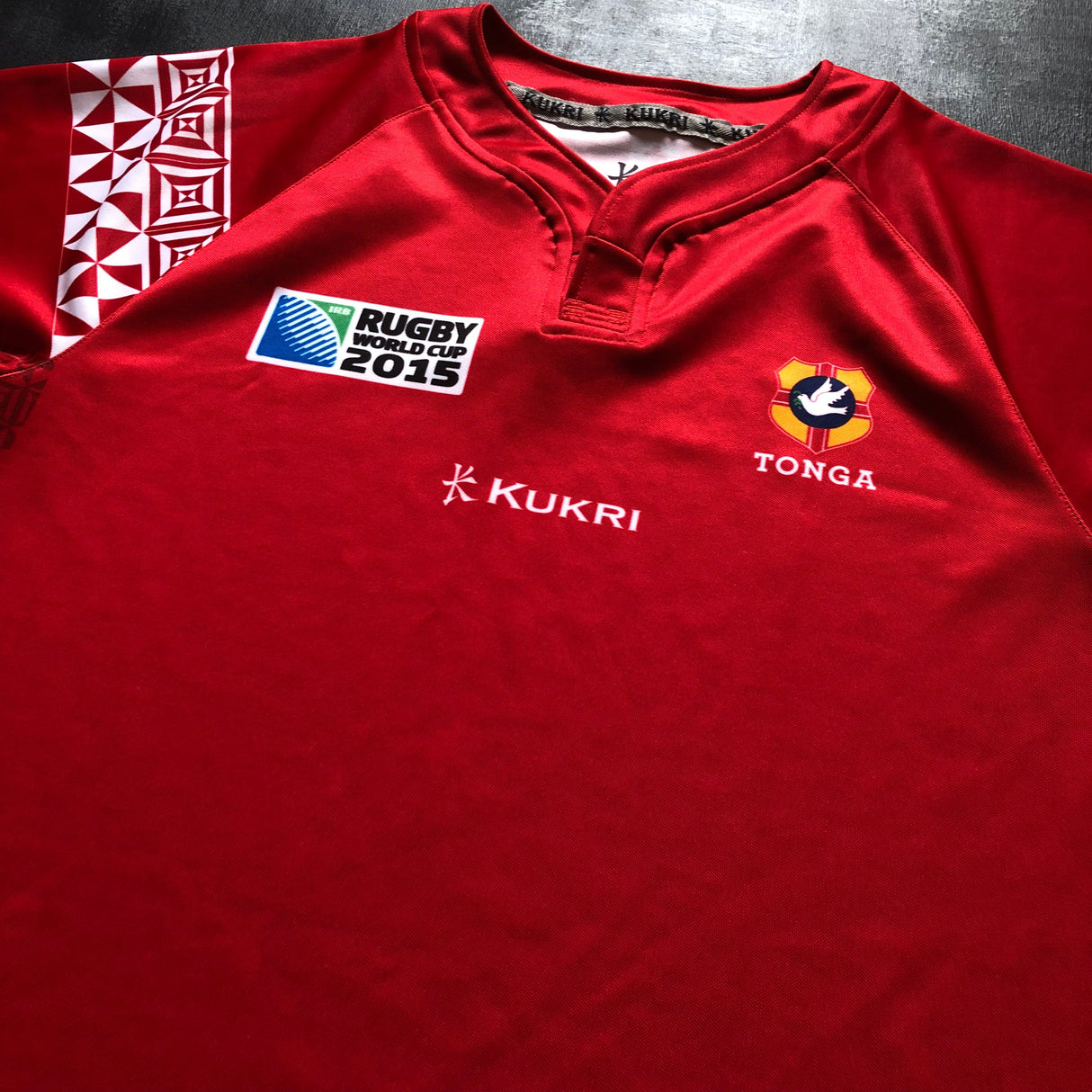 Tonga National Rugby Team Jersey 2011 Rugby World Cup 3XL Underdog Rugby - The Tier 2 Rugby Shop