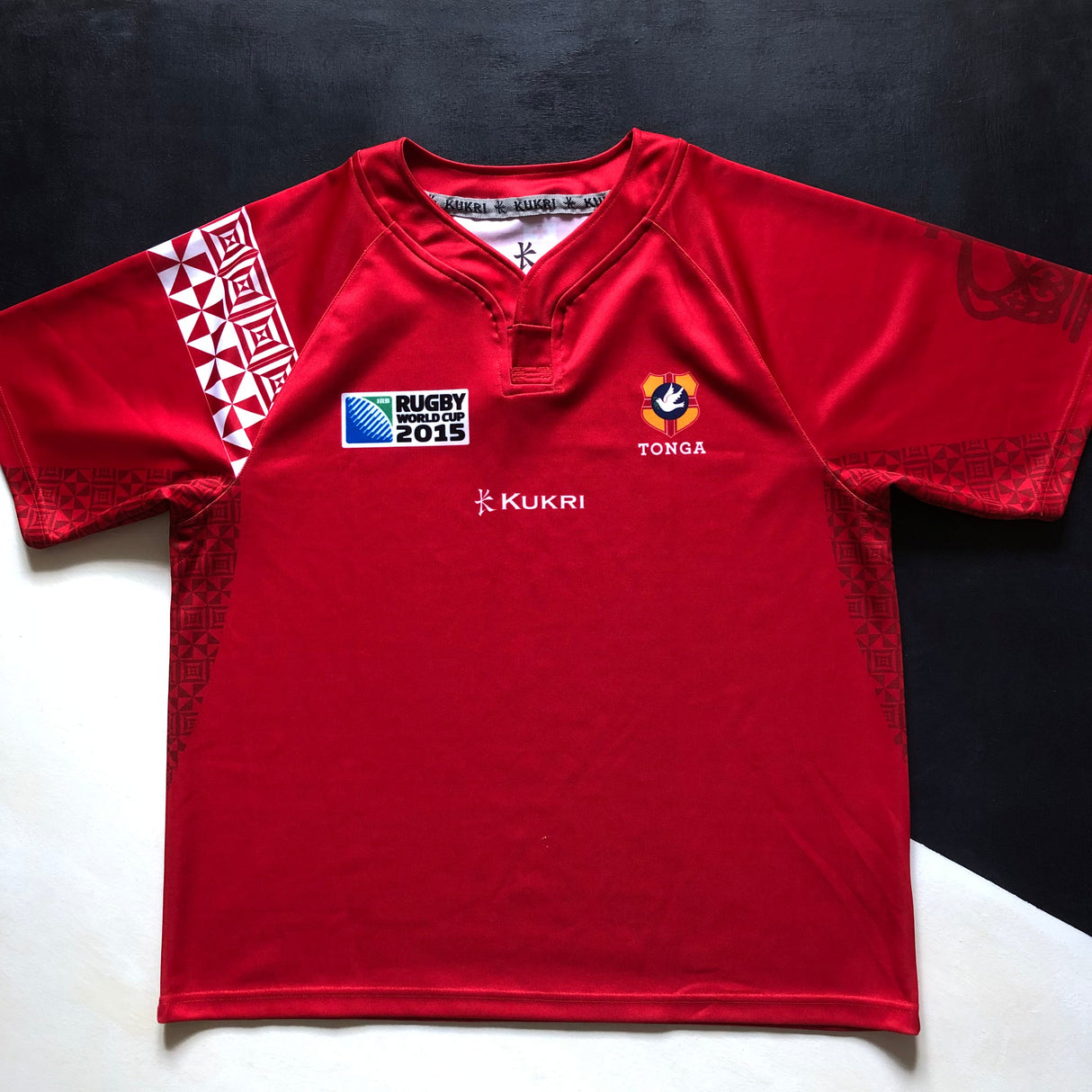 Tonga National Rugby Team Jersey 2011 Rugby World Cup 3XL Underdog Rugby - The Tier 2 Rugby Shop