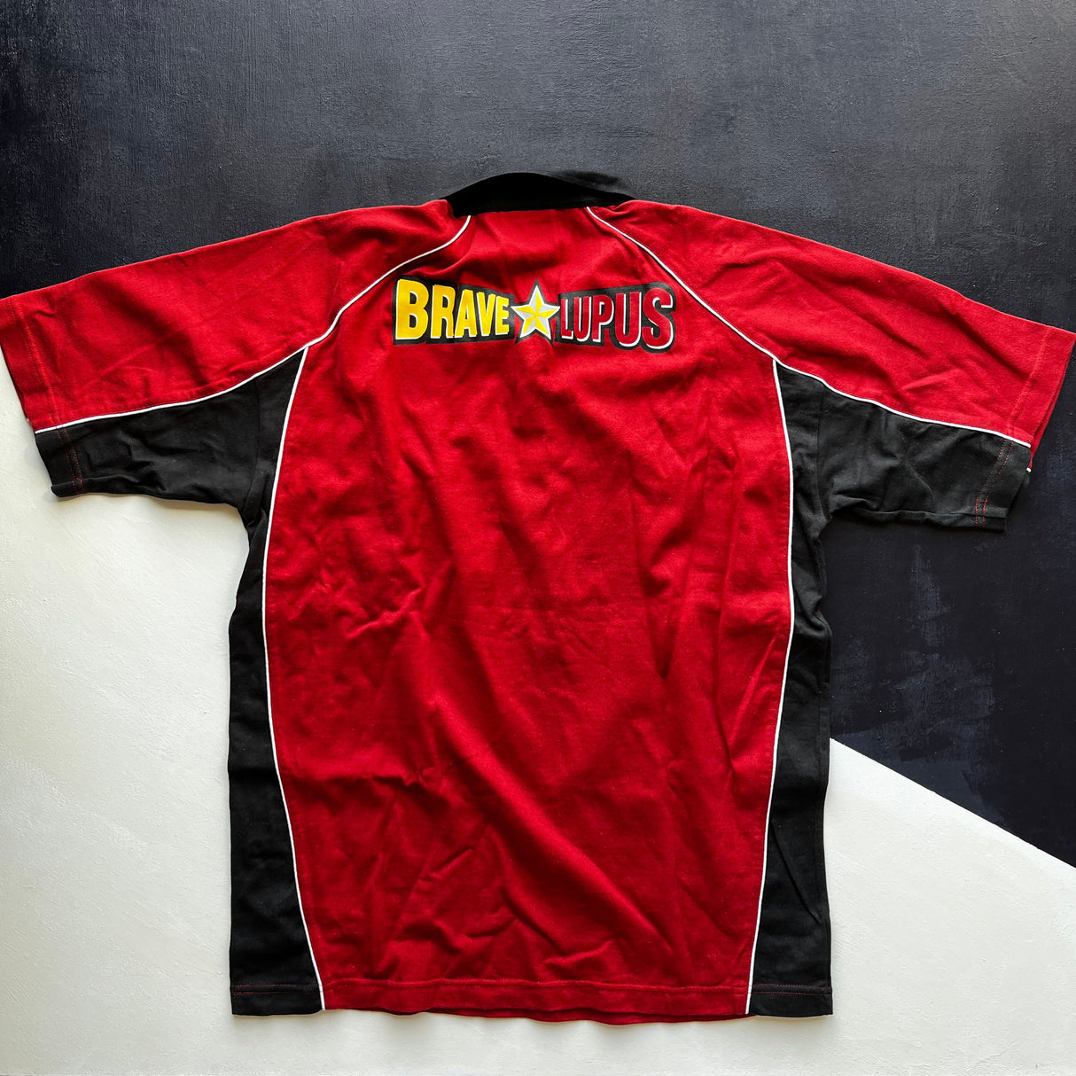 Toshiba Brave Lupus Rugby Jersey 2005 (Japan Top League) Large Underdog Rugby - The Tier 2 Rugby Shop