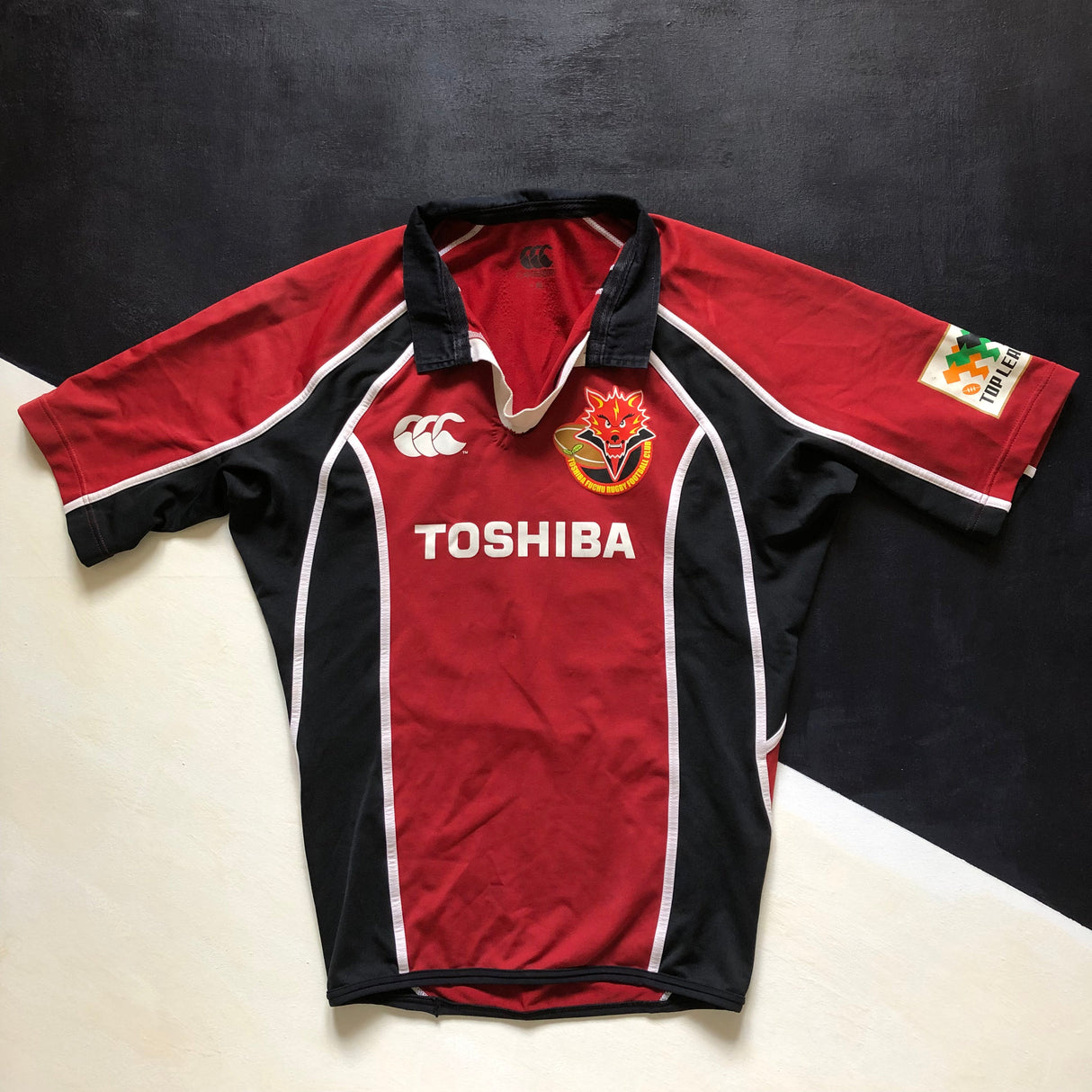 Toshiba Brave Lupus Tokyo Rugby Team Jersey 2005 (Japan Top League) Match Worn XL Underdog Rugby - The Tier 2 Rugby Shop