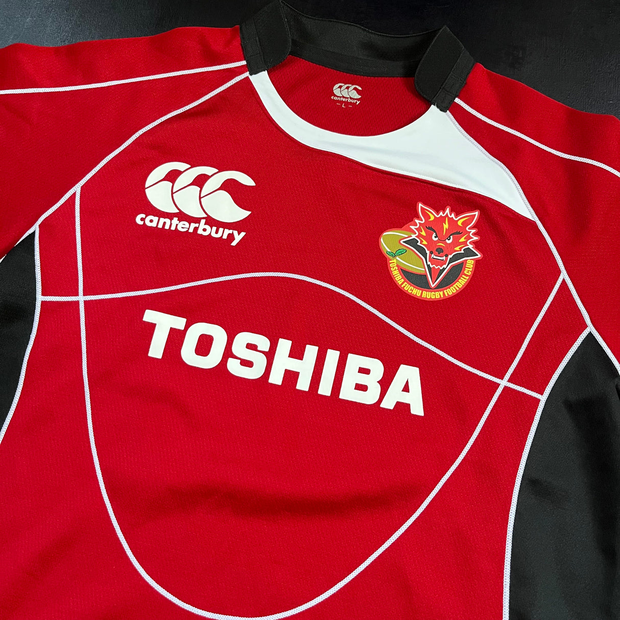 Toshiba Brave Lupus Tokyo Rugby Team Jersey 2008 (Japan Top League) Large Underdog Rugby - The Tier 2 Rugby Shop