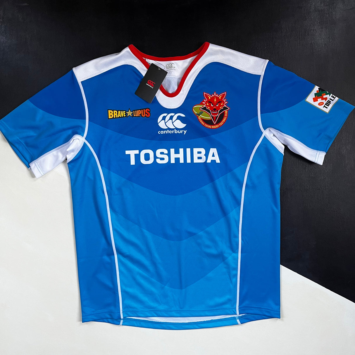 Toshiba Brave Lupus Tokyo Rugby Team Jersey 2018 Away (Japan Top League) BNWT Large Underdog Rugby - The Tier 2 Rugby Shop