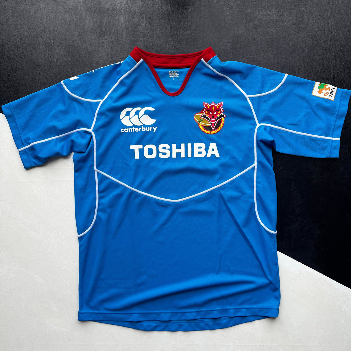 Toshiba Brave Lupus Tokyo Rugby Team Jersey Away 2015 (Japan Top League) Large Underdog Rugby - The Tier 2 Rugby Shop