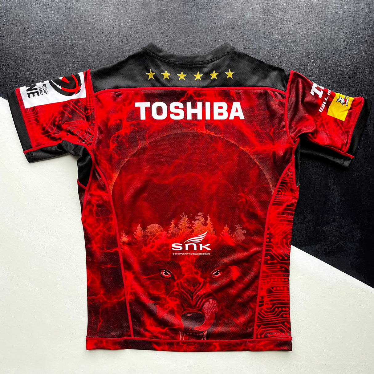 Toshiba Brave Lupus Tokyo Rugby Team Shirt 2023 (Japan Rugby League One) Underdog Rugby - The Tier 2 Rugby Shop