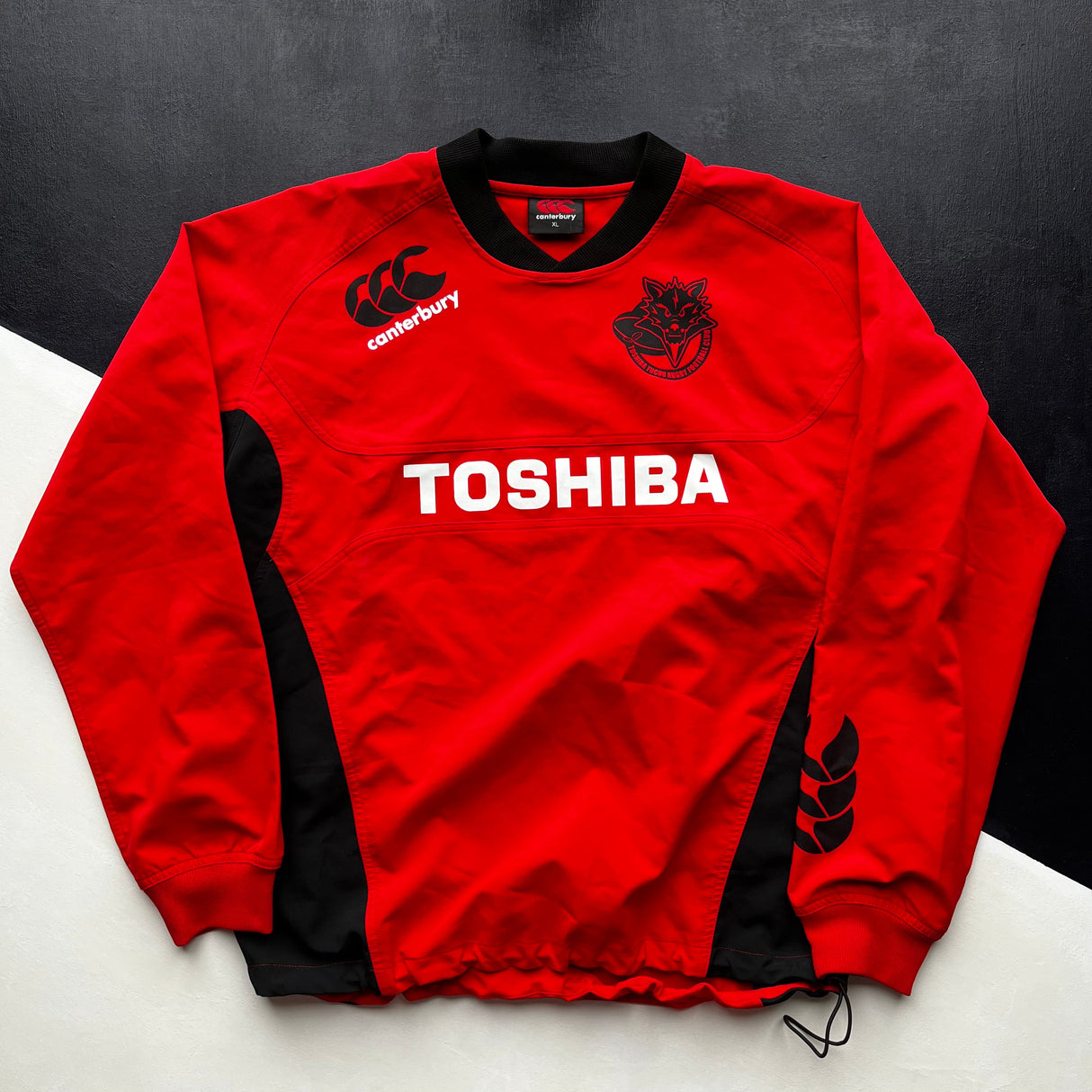 Toshiba Brave Lupus Tokyo Rugby Team Training Pullover XL Underdog Rugby - The Tier 2 Rugby Shop