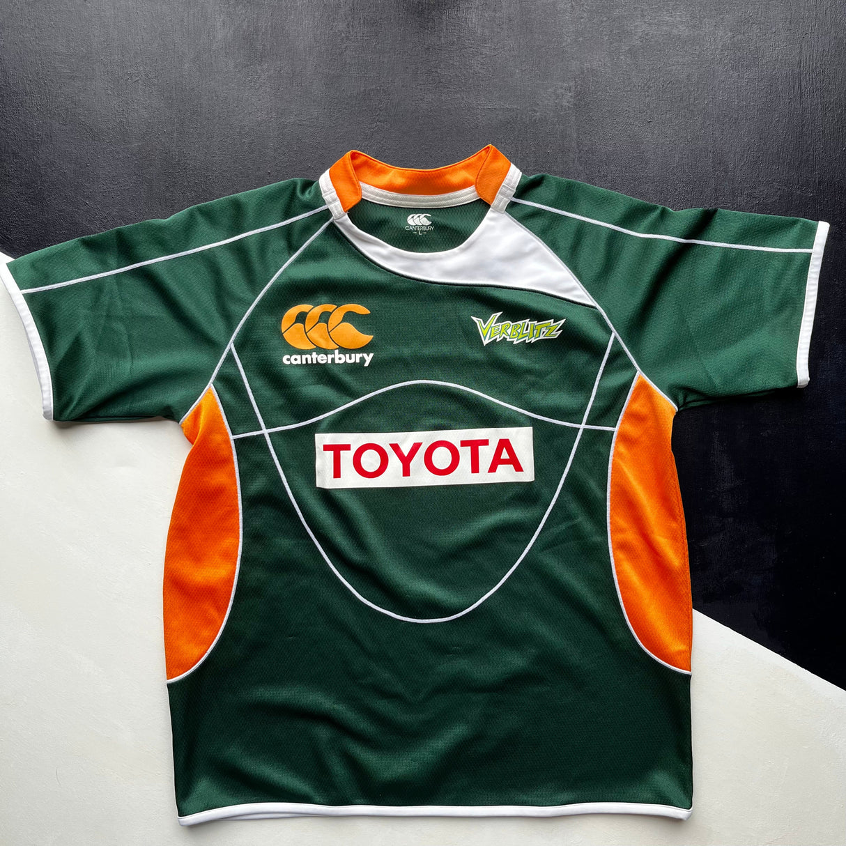Toyota Verblitz Rugby Team Jersey 2008 (Japan Top League) Large Underdog Rugby - The Tier 2 Rugby Shop