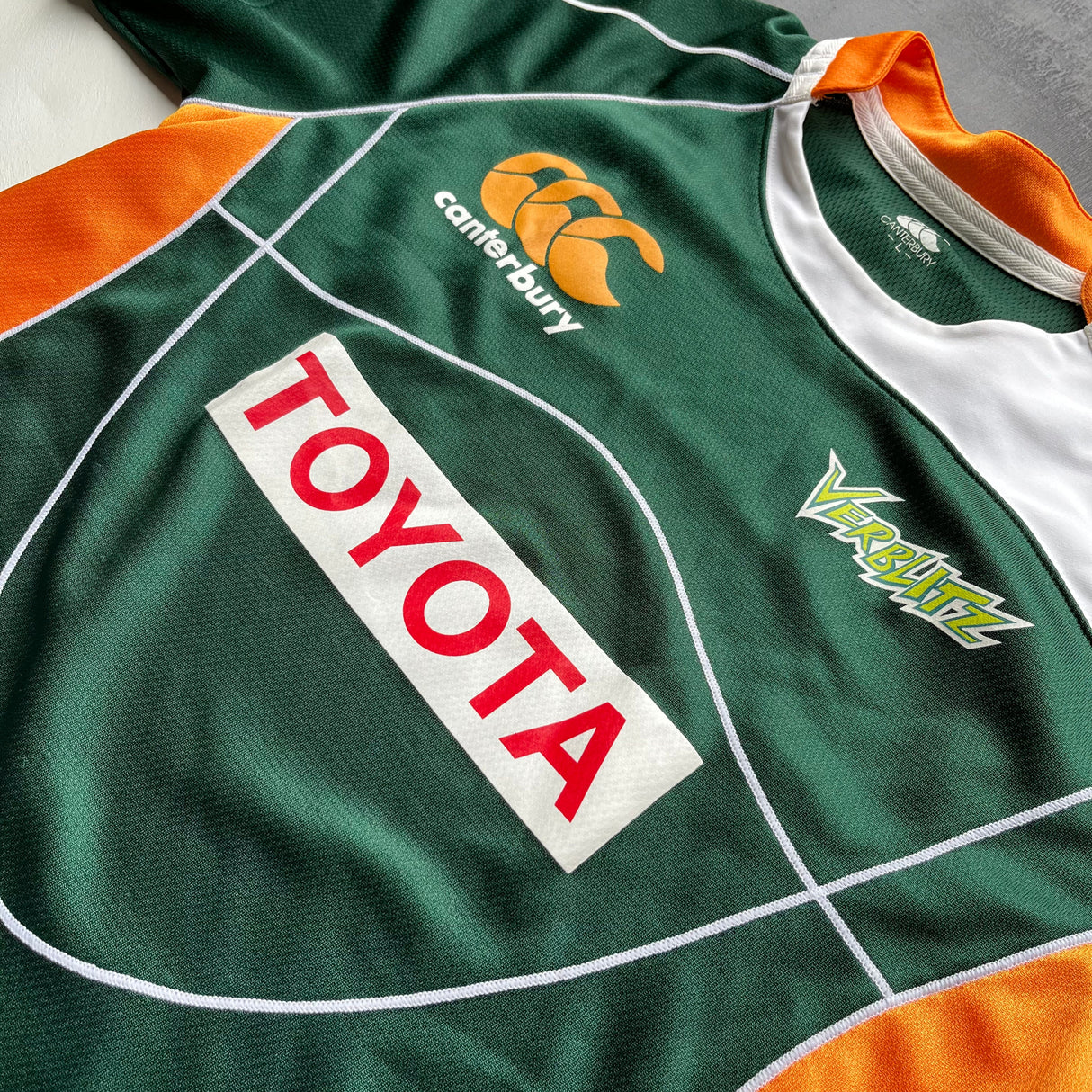 Toyota Verblitz Rugby Team Jersey 2008 (Japan Top League) Large Underdog Rugby - The Tier 2 Rugby Shop