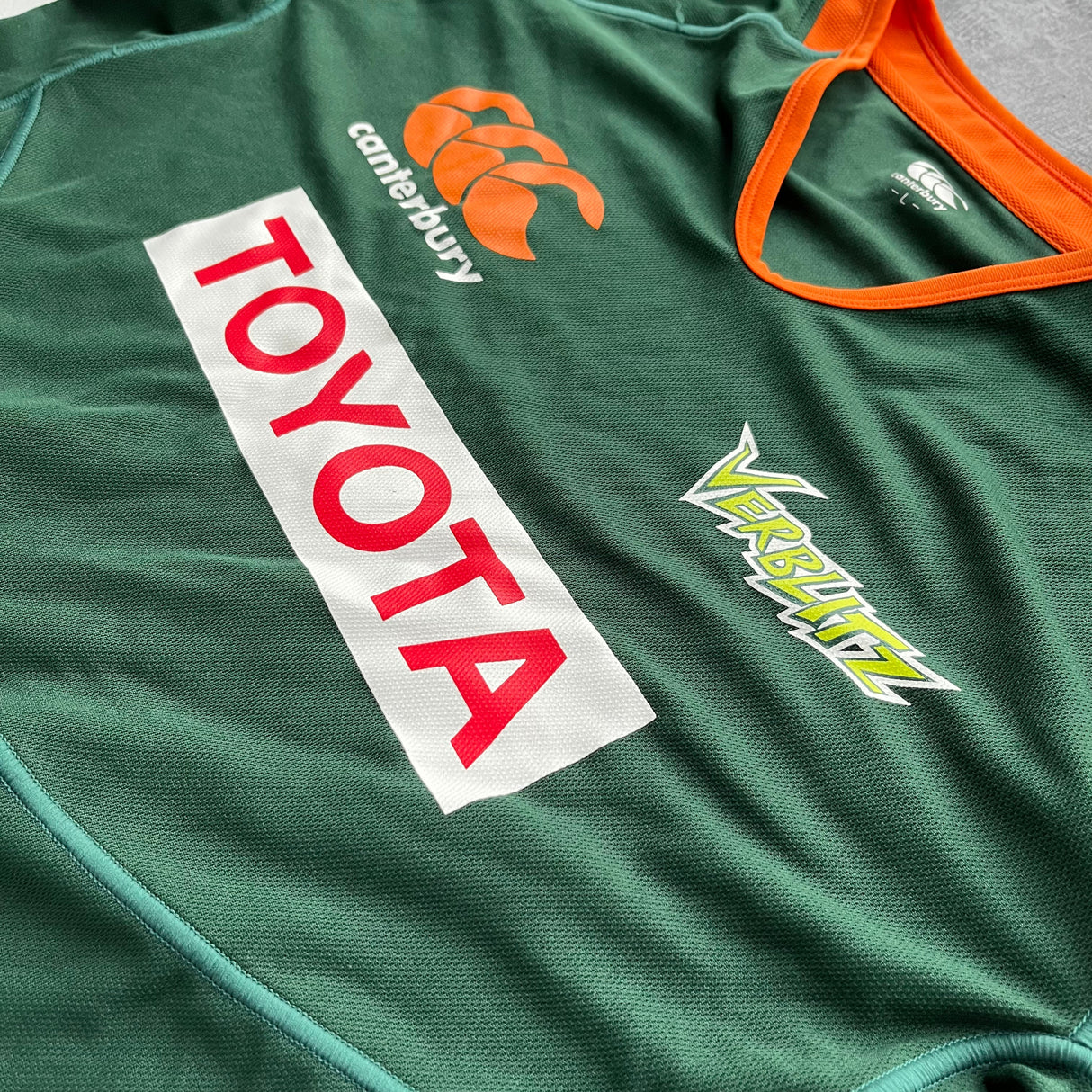Toyota Verblitz Rugby Team Jersey 2015 (Japan Top League) Large Underdog Rugby - The Tier 2 Rugby Shop