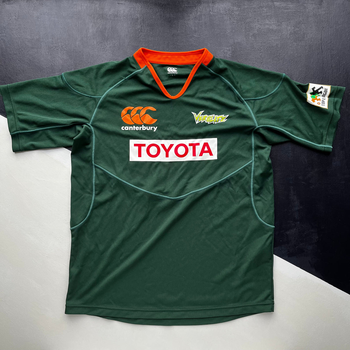 Toyota Verblitz Rugby Team Jersey 2015 (Japan Top League) Large Underdog Rugby - The Tier 2 Rugby Shop