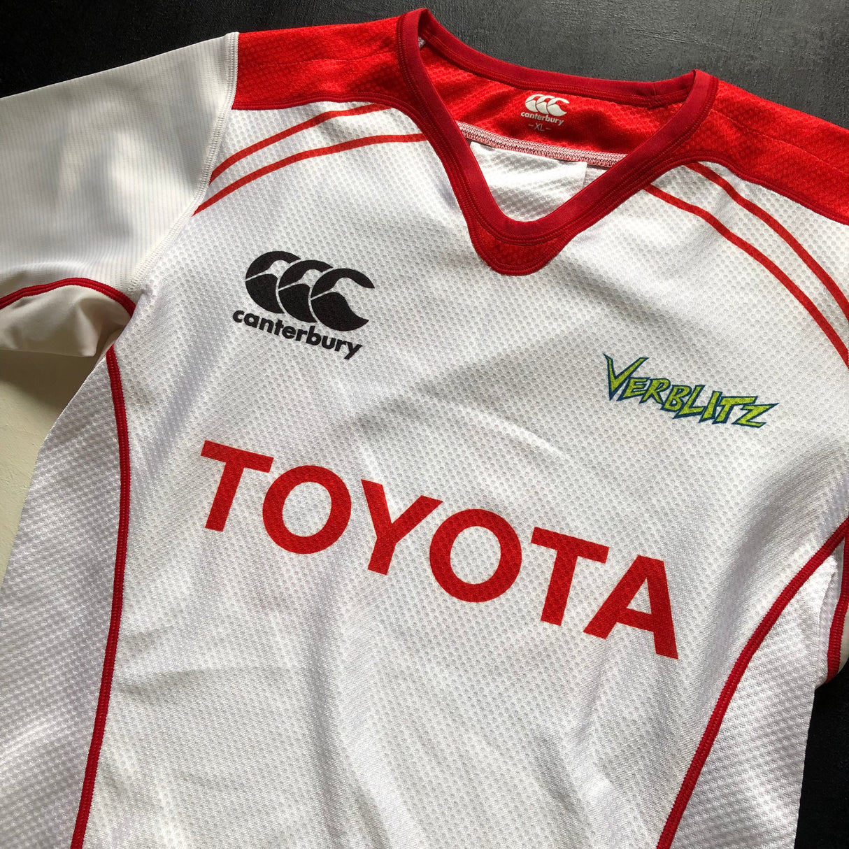 Toyota Verblitz Rugby Team Training Jersey (Japan Top League) Player Issue XL Underdog Rugby - The Tier 2 Rugby Shop