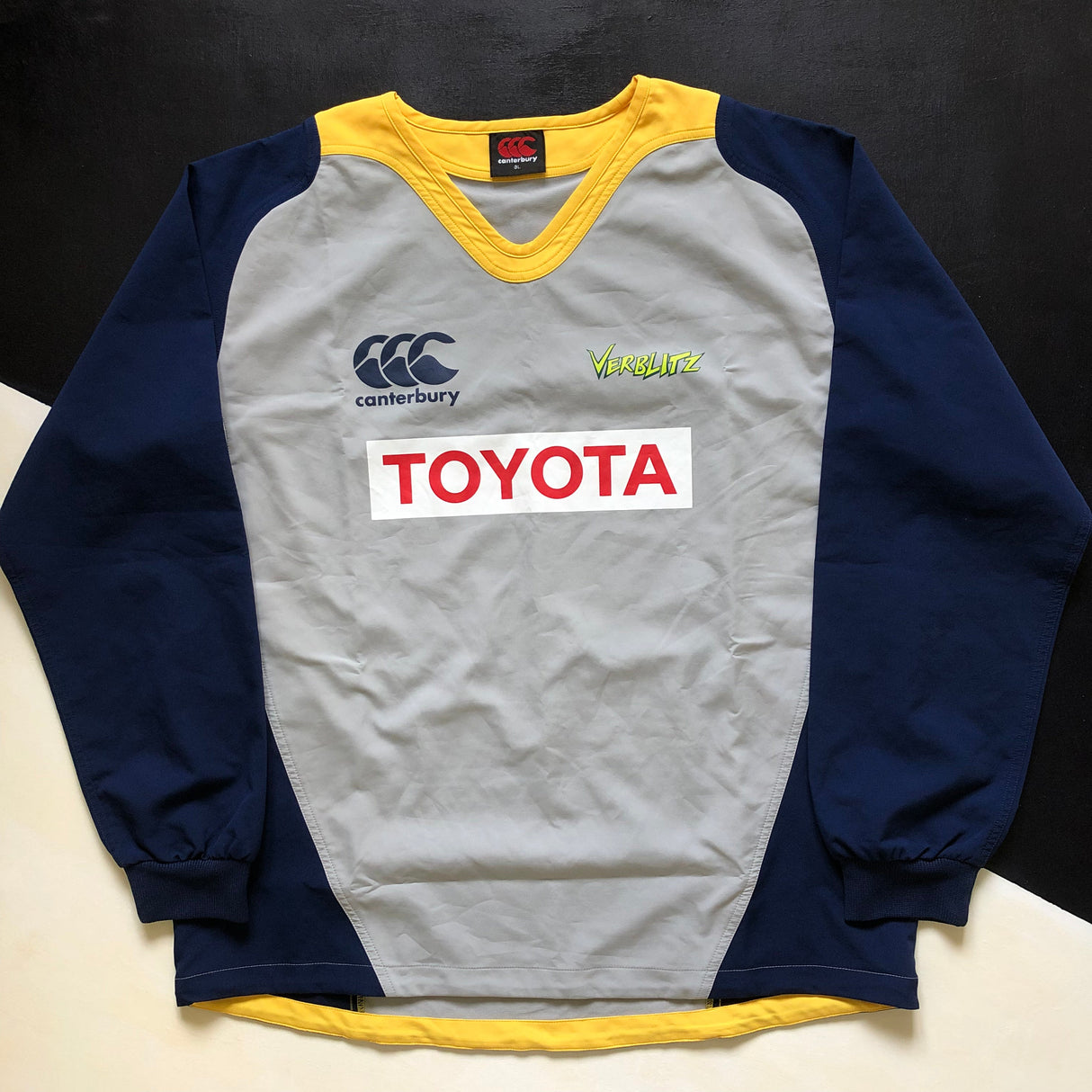 Toyota Verblitz Rugby Team Training Pullover (Japan Top League) 3L Underdog Rugby - The Tier 2 Rugby Shop