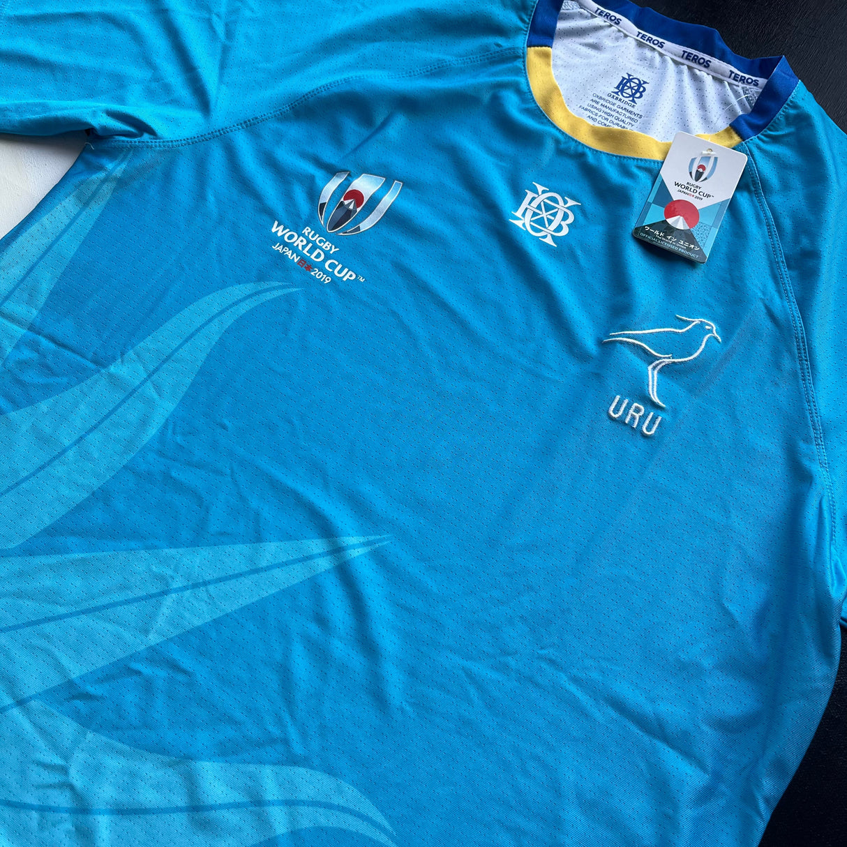 Uruguay National Rugby Team Jersey 2019 Rugby World Cup Medium BNWT Underdog Rugby - The Tier 2 Rugby Shop