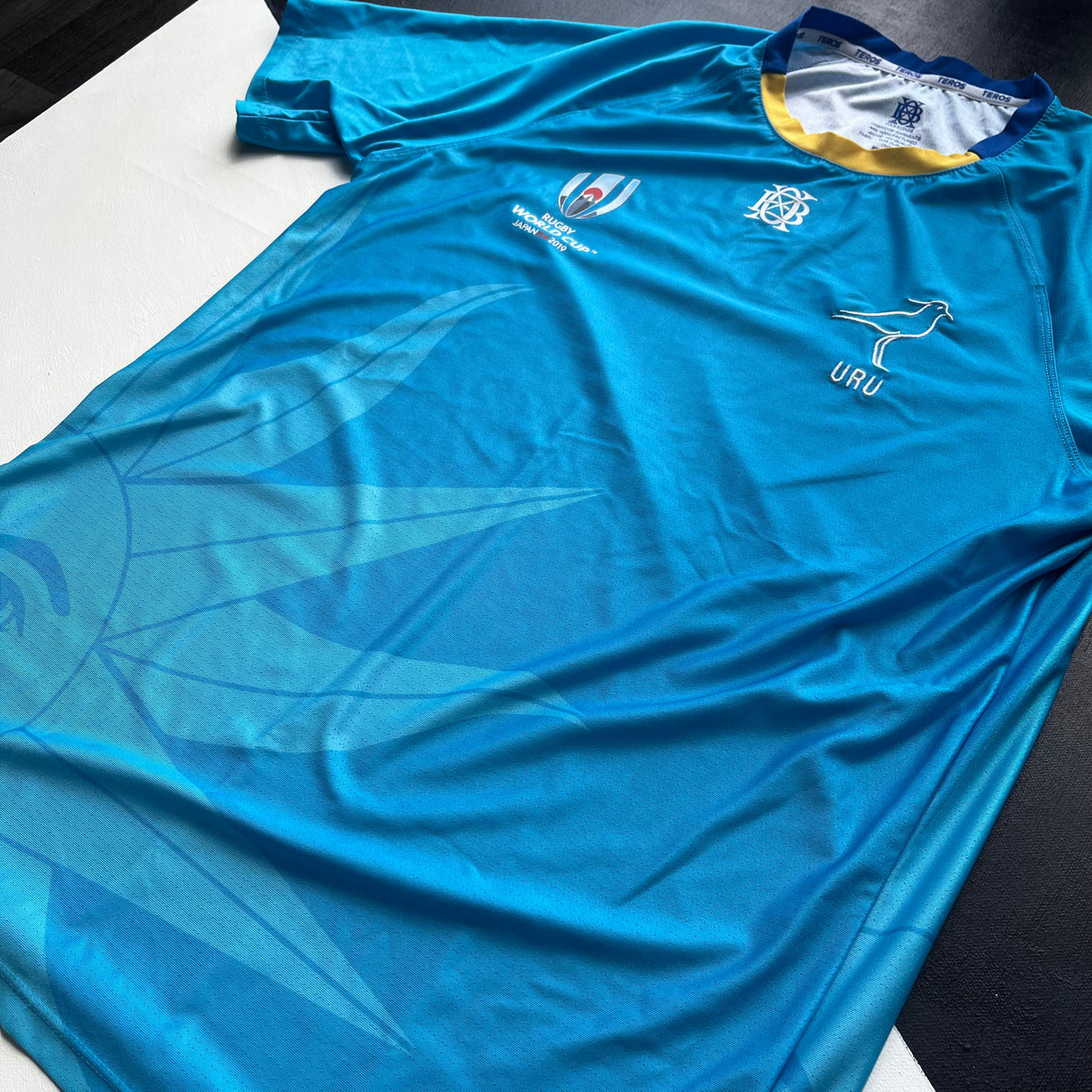 Uruguay National Rugby Team Jersey 2019 World Cup Large Underdog Rugby - The Tier 2 Rugby Shop